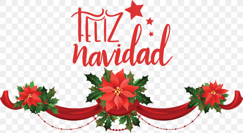 Feliz Navidad Merry Christmas, PNG, 3000x1644px, Feliz Navidad, Christmas Day, Christmas Decoration, Christmas Ornament, Christmas Tree Download Free