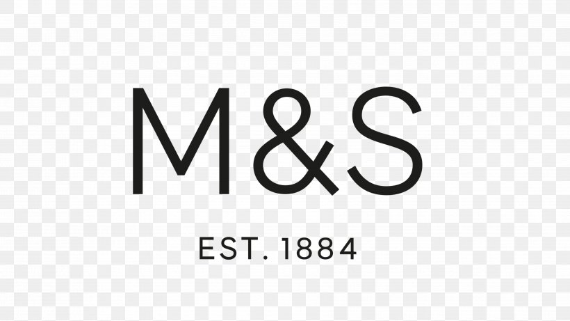 Brand Logo Marks & Spencer Brotherhood Peterborough Graphic Thought Facility, PNG, 3562x2004px, Brand, Blackandwhite, Calligraphy, Corporate Identity, Debenhams Ireland Download Free