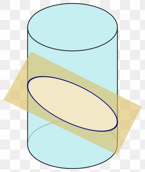 Line Cylinder Cross Section Geometry Area Png X Px Cylinder Aqua Area Cross Section