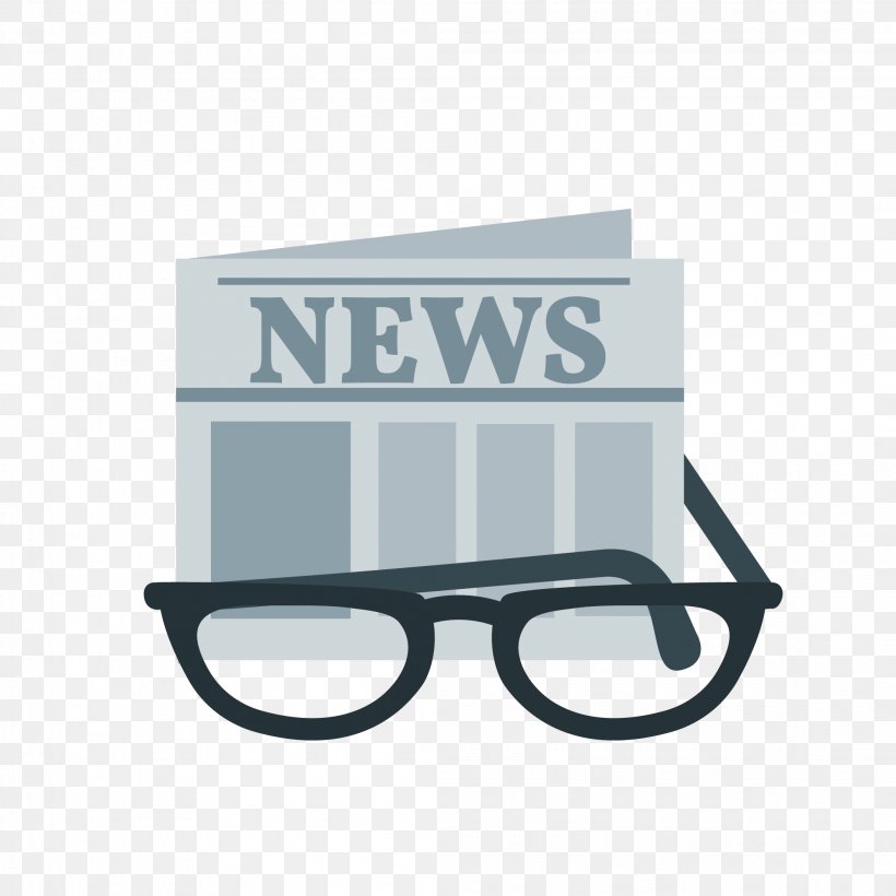Glasses Newspaper Logo Goggles Product, PNG, 2107x2107px, Glasses, Brand, Eyewear, Goggles, Logo Download Free