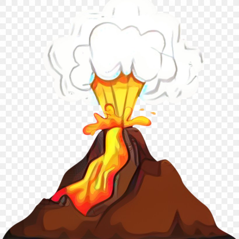 Volcano Cartoon, PNG, 1024x1024px, Character, Cartoon, Character Created By, Geological Phenomenon, Volcanic Landform Download Free