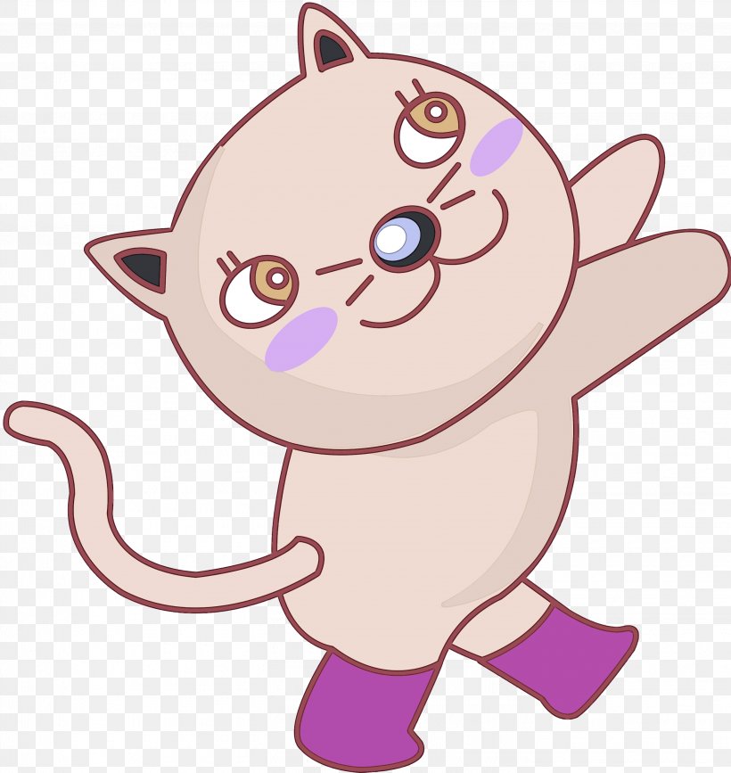 Cartoon Animated Cartoon Clip Art Cat Nose, PNG, 2835x3000px, Cartoon, Animated Cartoon, Cat, Nose, Pink Download Free