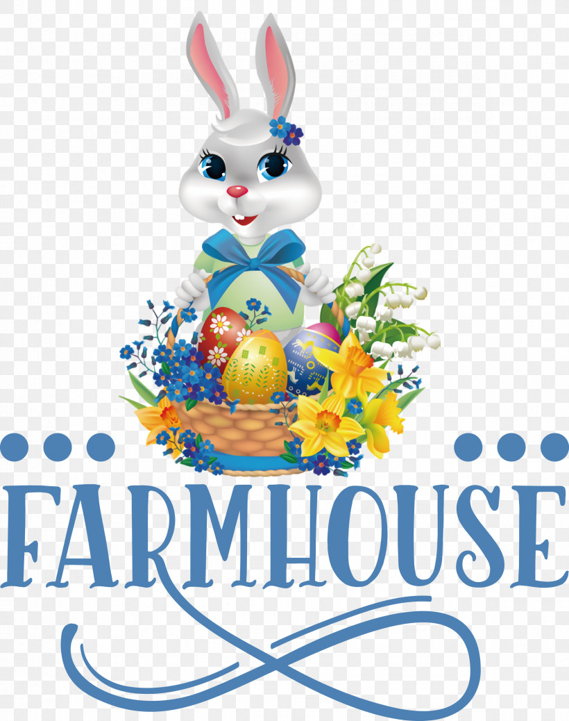 Farmhouse, PNG, 2368x3000px, Farmhouse, Chocolate, Christmas Day, Easter Bunny, Easter Egg Download Free