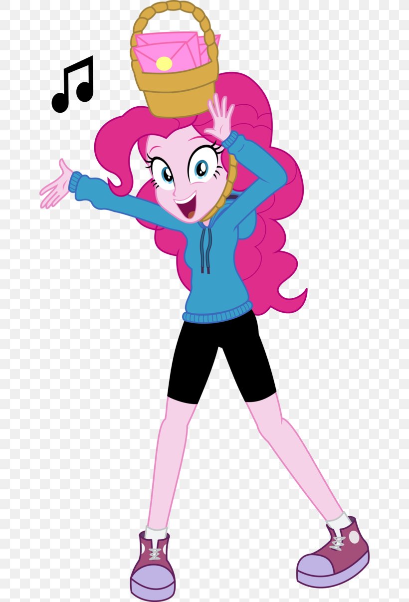 Pinkie Pie Pony Twilight Sparkle Violin Applejack, PNG, 662x1207px, Pinkie Pie, Applejack, Arm, Art, Character Download Free