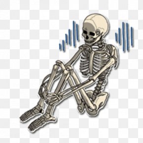 Skeleton - Skeleton Telegram Sticker Joint VKontakte PNG