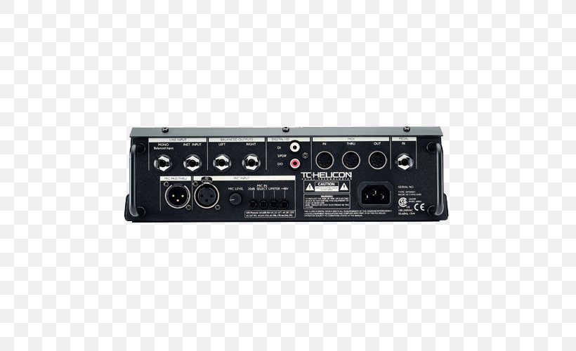 TC-Helicon VoiceLive 2 Effects Processors & Pedals TC Electronic TC-Helicon VoiceLive Play, PNG, 500x500px, Tchelicon, Acoustic Guitar, Audio, Audio Equipment, Audio Receiver Download Free