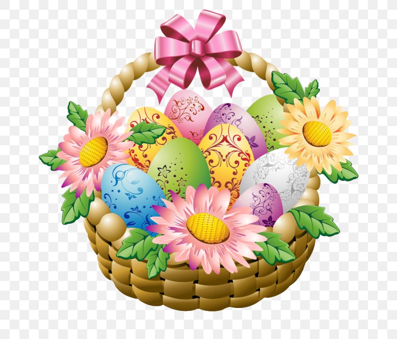 Easter Bunny Easter Basket Clip Art, PNG, 700x700px, Easter Bunny, Basket, Cake Decorating, Cut Flowers, Easter Download Free