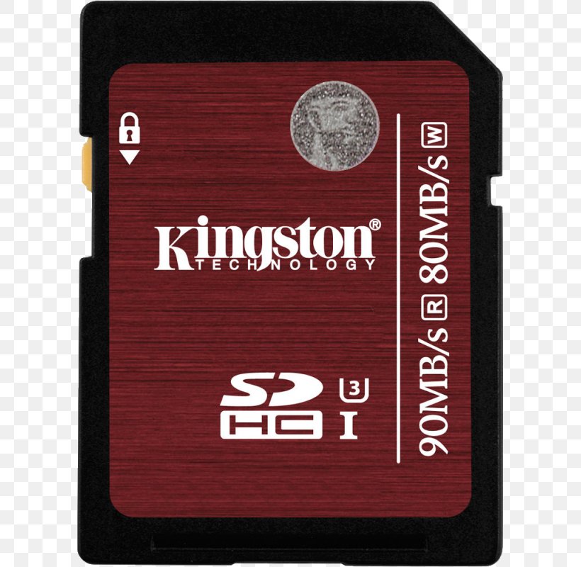 Flash Memory Cards Secure Digital SDXC Kingston Technology, PNG, 800x800px, Flash Memory Cards, Computer Data Storage, Electronic Device, Electronics Accessory, Flash Memory Download Free