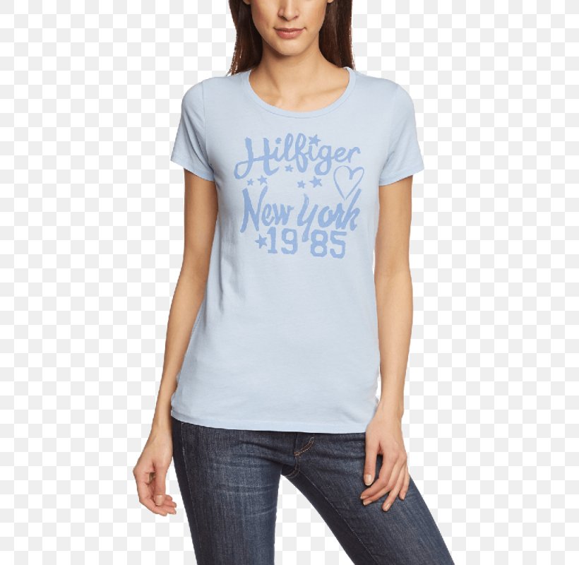 T-shirt Crew Neck Tommy Hilfiger Top, PNG, 634x800px, Tshirt, Bluza, Clothing, Crew Neck, Fashion Download Free