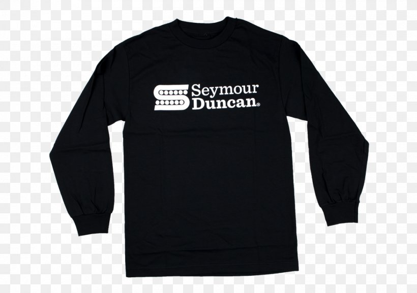 T-shirt Sleeve Hoodie Seymour Duncan, PNG, 1400x986px, Tshirt, Active Shirt, Black, Brand, Guitar Download Free