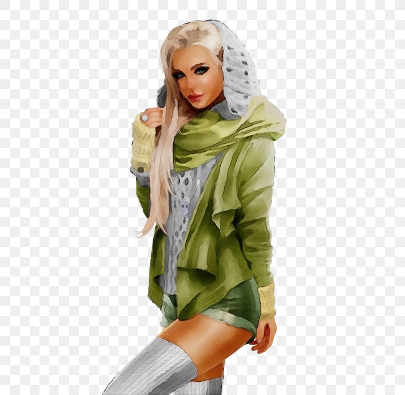Clothing Green Outerwear Fashion Jacket, PNG, 517x800px, Watercolor, Beige, Clothing, Coat, Fashion Download Free