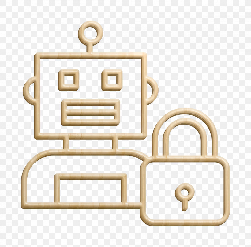 Lock Icon Robot Icon Robots Icon, PNG, 1208x1190px, Lock Icon, Brass, Hardware Accessory, Lock, Metal Download Free