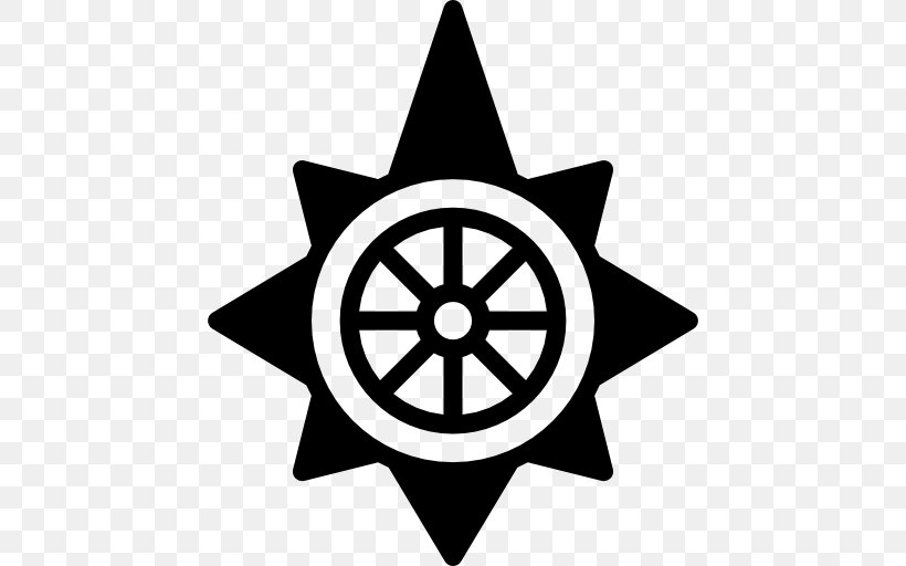 Ship's Wheel Steering Wheel Boat Clip Art, PNG, 512x512px, Ship S Wheel, Black And White, Boat, Logo, Rudder Download Free