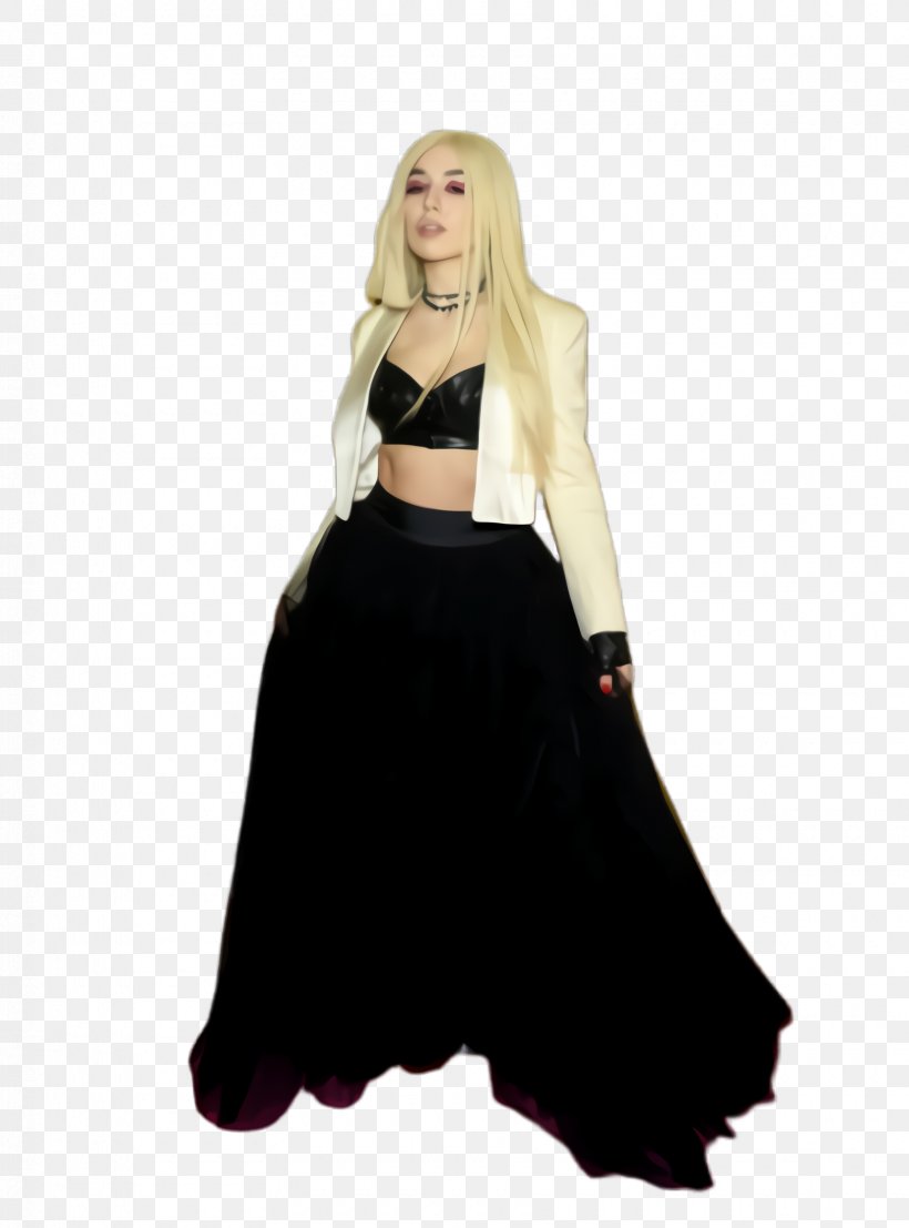 Ava Max, PNG, 1720x2324px, Ava Max, Black, Black M, Blond, Clothing Download Free