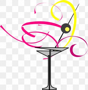 Martini Glass - Champagne Glass Cocktail Glass Line Art Martini Clip Art PNG