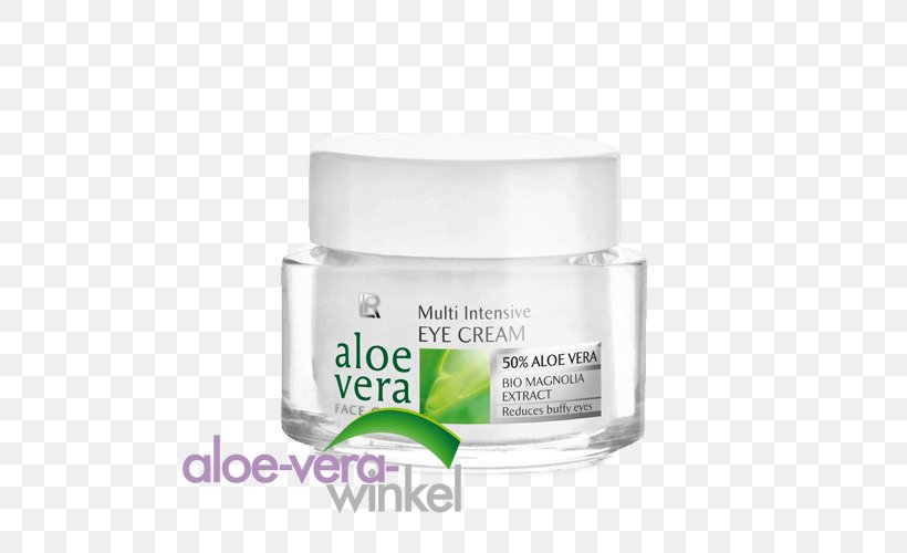 Cream Aloe Vera Face Skin Moisturizer, PNG, 500x500px, Cream, Aloe Vera, Aloes, Beauty, Eye Download Free