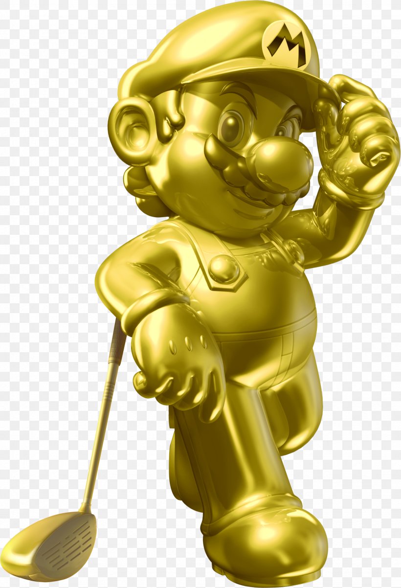 Mario Golf: World Tour New Super Mario Bros. 2, PNG, 1741x2553px, Mario Golf World Tour, Brass, Downloadable Content, Fictional Character, Figurine Download Free