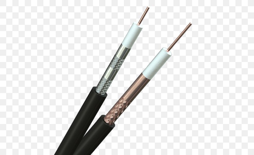Coaxial Cable Cable Television Electrical Cable Power Cable, PNG, 500x500px, Coaxial Cable, American Wire Gauge, Cable, Cable Television, Coaxial Download Free