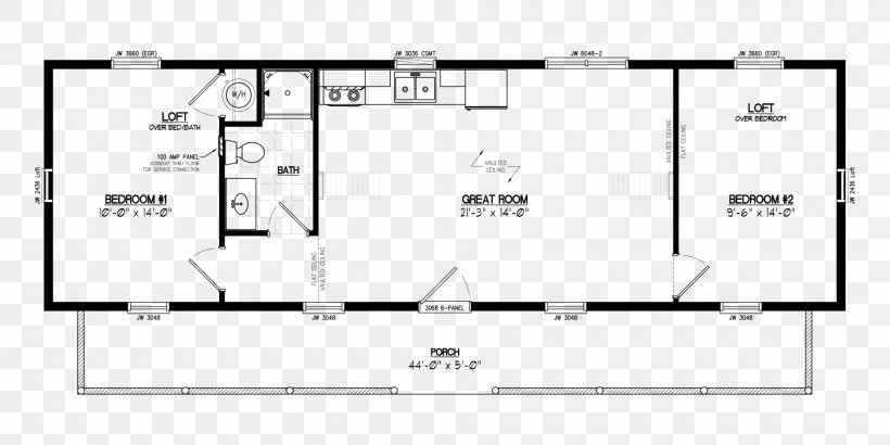 Log Cabin House Plan Floor Plan, PNG, 1920x960px, Watercolor, Cartoon, Flower, Frame, Heart Download Free