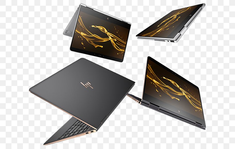 Netbook Laptop Hewlett-Packard HP Spectre X360 13 2-in-1 PC, PNG, 640x520px, 2in1 Pc, Netbook, Brand, Computer, Electronic Device Download Free