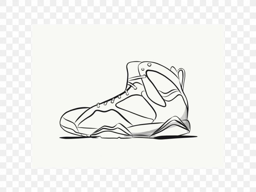 Sketch Drawing Shoe Line Art Walking, PNG, 1024x768px, Drawing, Area, Artwork, Black, Black And White Download Free