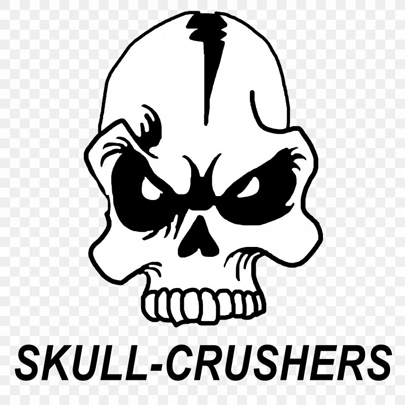 T-shirt Sleeve Skull Clip Art, PNG, 3600x3600px, Tshirt, Artwork, Black And White, Bone, Clothing Sizes Download Free