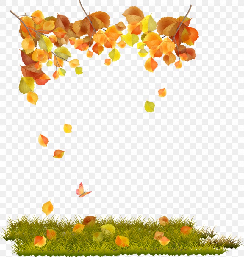 Autumn Leaf Computer File, PNG, 921x970px, Autumn, Branch, Designer, Flora, Floral Design Download Free