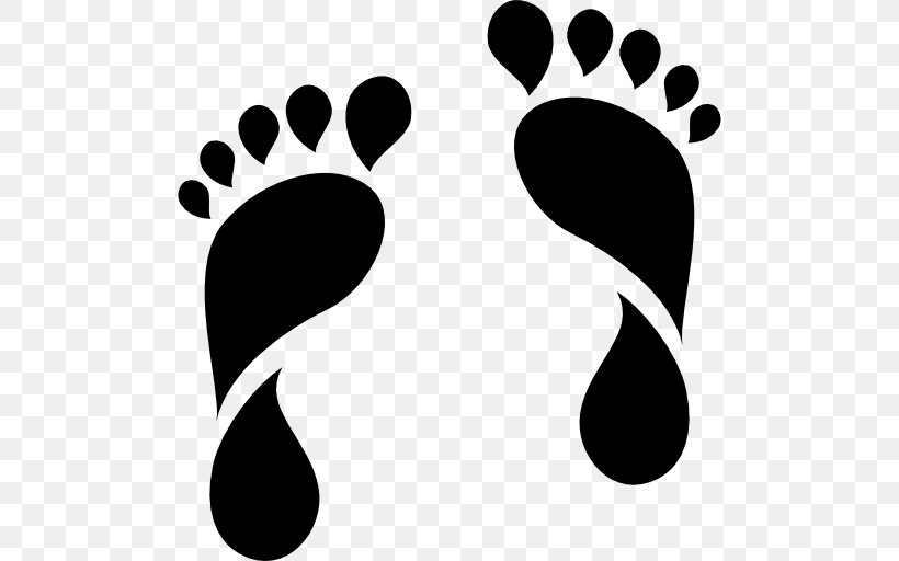 Ecological Footprint, PNG, 512x512px, Footprint, Black, Black And White, Ecological Footprint, Foot Download Free