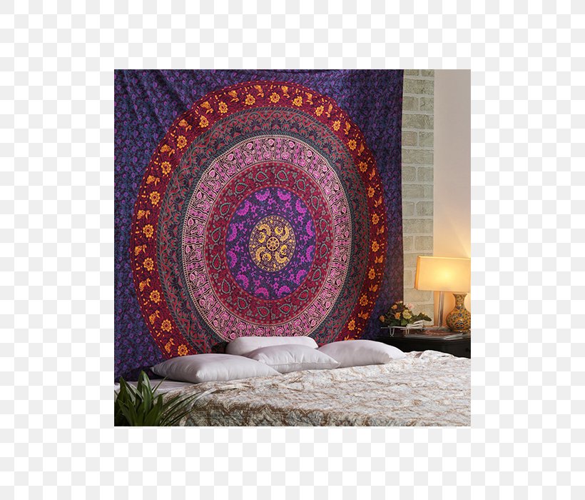 Tapestry Hippie Mandala Bohemianism India, PNG, 500x700px, Tapestry, Bohemianism, Buddhism, Decorative Arts, Dormitory Download Free