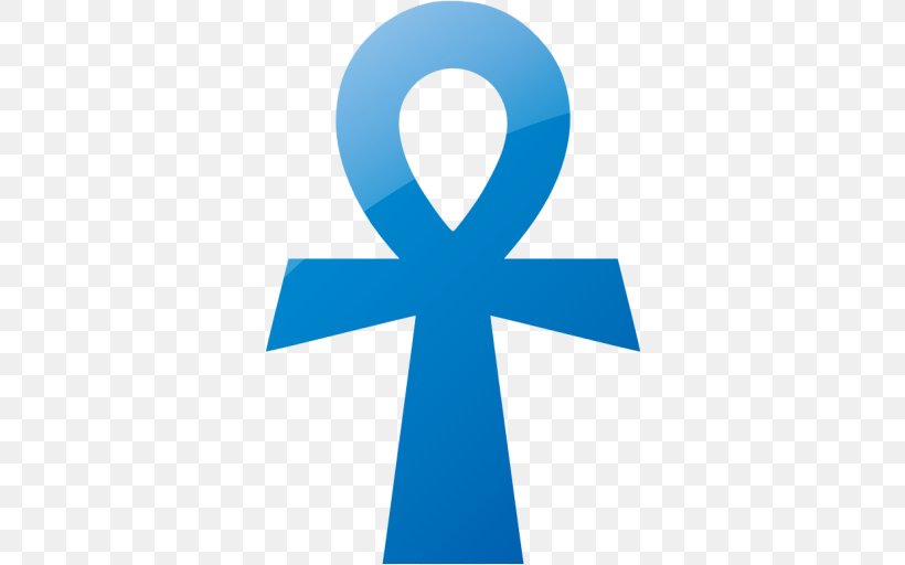 Ankh Egyptian Symbol Clip Art, PNG, 512x512px, Ankh, Ancient Egyptian Deities, Anubis, Blue, Cross Download Free