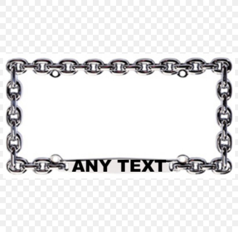 Chain Vehicle License Plates Car Bicycle Motorcycle, PNG, 800x800px, Chain, Bicycle, Bicycle Chains, Bicycle Frames, Body Jewelry Download Free