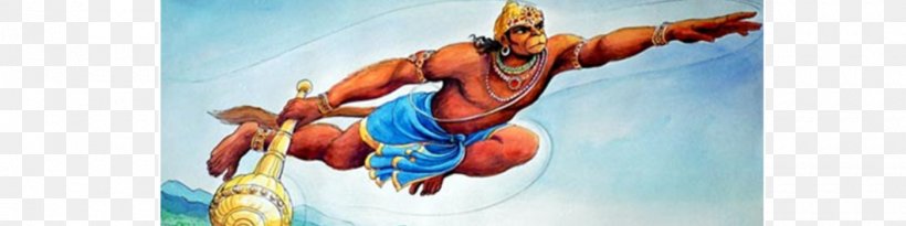 Hanuman Ramayan Sundara Kanda Sita, PNG, 1400x350px, Hanuman, Bajrangbali, Fiction, Fictional Character, Flying Hanuman Download Free