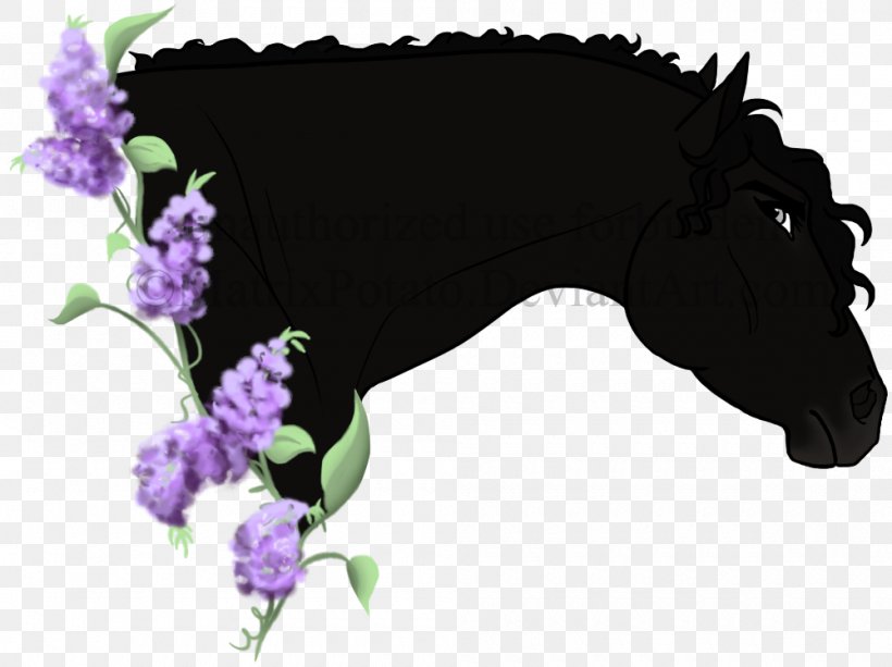 Horse Wisteria Violet Lilac Character, PNG, 1000x748px, Horse, Animal, Canidae, Carnivora, Carnivoran Download Free