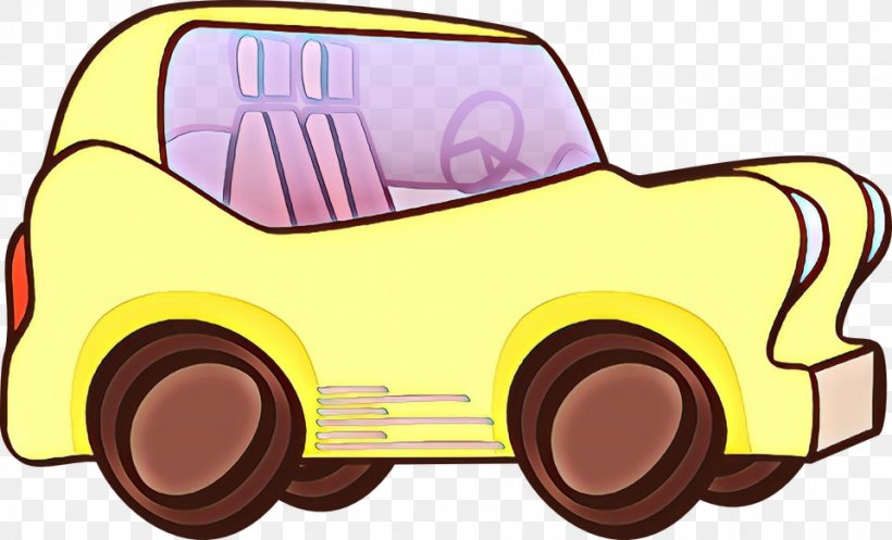 Motor Vehicle Yellow Mode Of Transport Clip Art Vehicle, PNG, 960x583px, Cartoon, Automotive Design, Car, Compact Car, Mode Of Transport Download Free