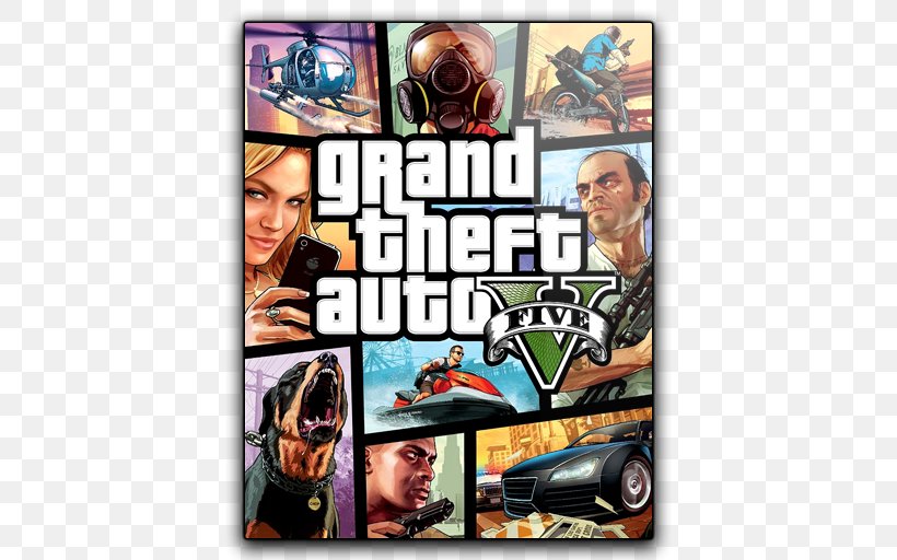 Grand Theft Auto V Grand Theft Auto: Vice City Xbox 360 Video Game, PNG, 512x512px, Grand Theft Auto V, Actionadventure Game, Adventure Game, Comic Book, Game Download Free