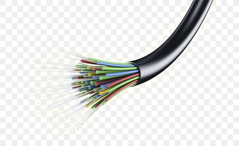 Optical Fiber Cable Optics Fiber-optic Communication, PNG, 750x500px, Optical Fiber, Cable, Core, Electrical Cable, Electrical Wires Cable Download Free