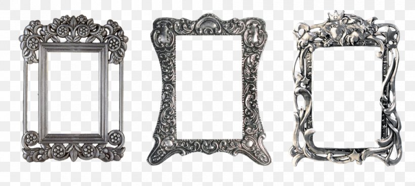 Picture Frames Metal Silver, PNG, 940x422px, Picture Frames, Black And White, Decorative Arts, Digital Photo Frame, Gilding Download Free
