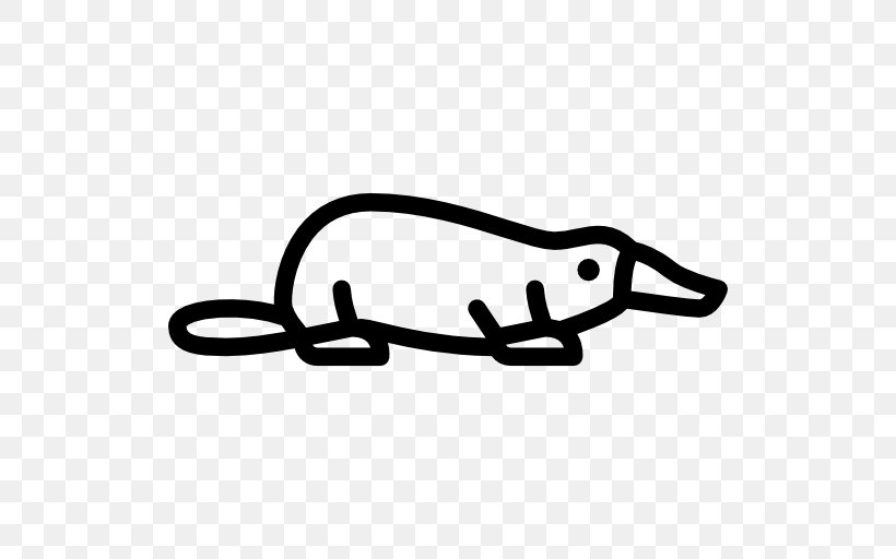 Black And White Black Hand, PNG, 512x512px, Platypus, Animal, Area, Black, Black And White Download Free