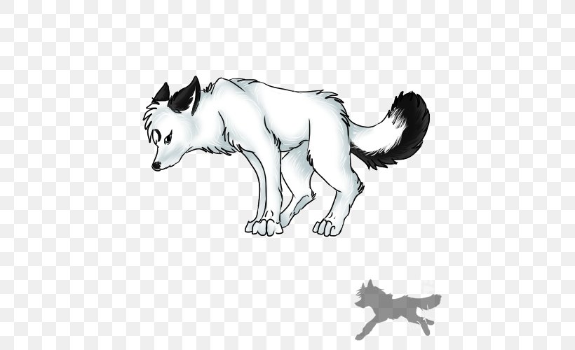Cat Red Fox Gray Wolf Sketch, PNG, 500x500px, Cat, Animal, Animal Figure, Artwork, Black And White Download Free