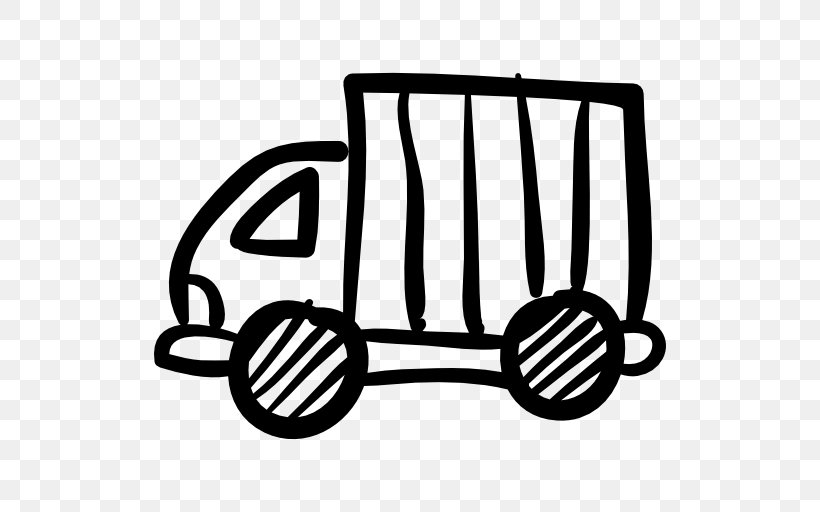Truck Car Drawing, PNG, 512x512px, Truck, Black And White, Car, Cart, Child Download Free