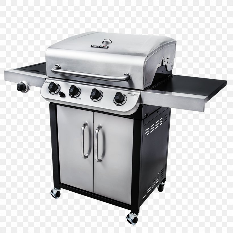 Barbecue Char-Broil Performance 4 Burner Gas Grill Grilling Char-Broil Performance 463376017, PNG, 1000x1000px, Barbecue, Brenner, Charbroil, Charbroil Performance 463376017, Cooking Download Free