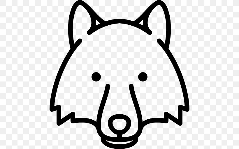 Wolf-head, PNG, 512x512px, Autocad Dxf, Black, Black And White, Face, Head Download Free