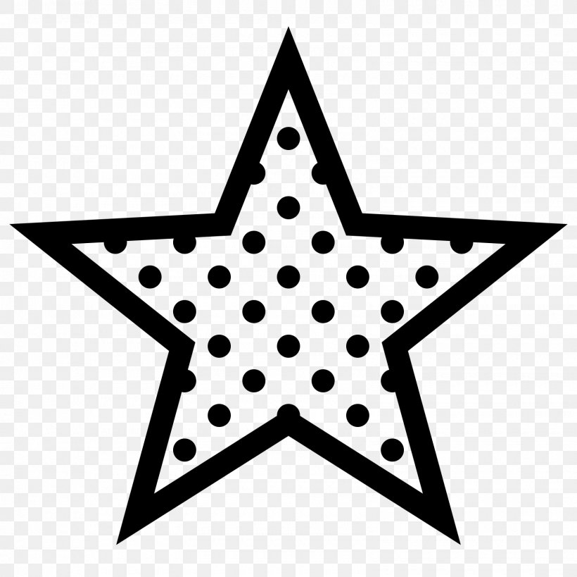Star Icon Design, PNG, 1600x1600px, Star, Black, Black And White, Fivepointed Star, Flat Design Download Free