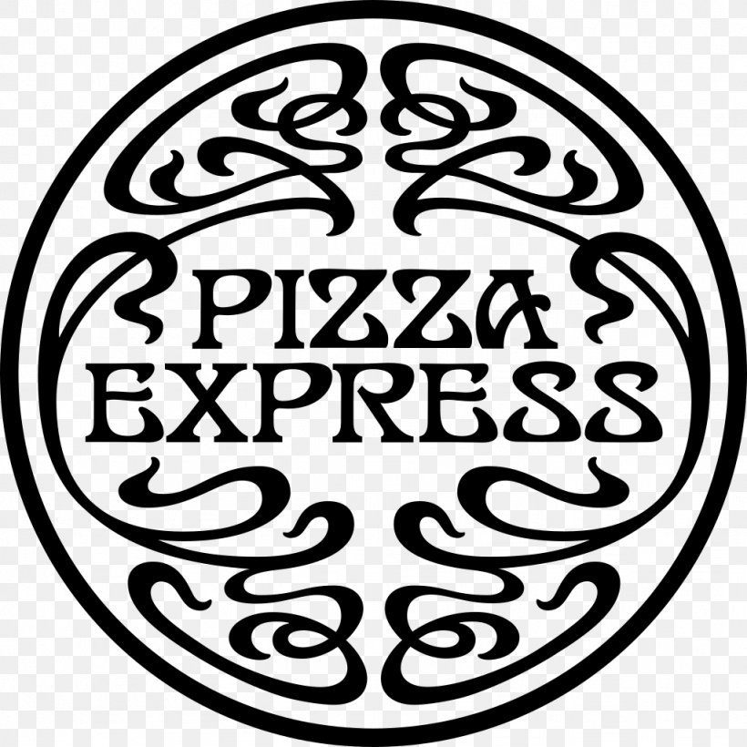 PizzaExpress Pizza Express Sutton Restaurant, PNG, 1024x1024px, Pizza, Area, Art, Black And White, Brand Download Free