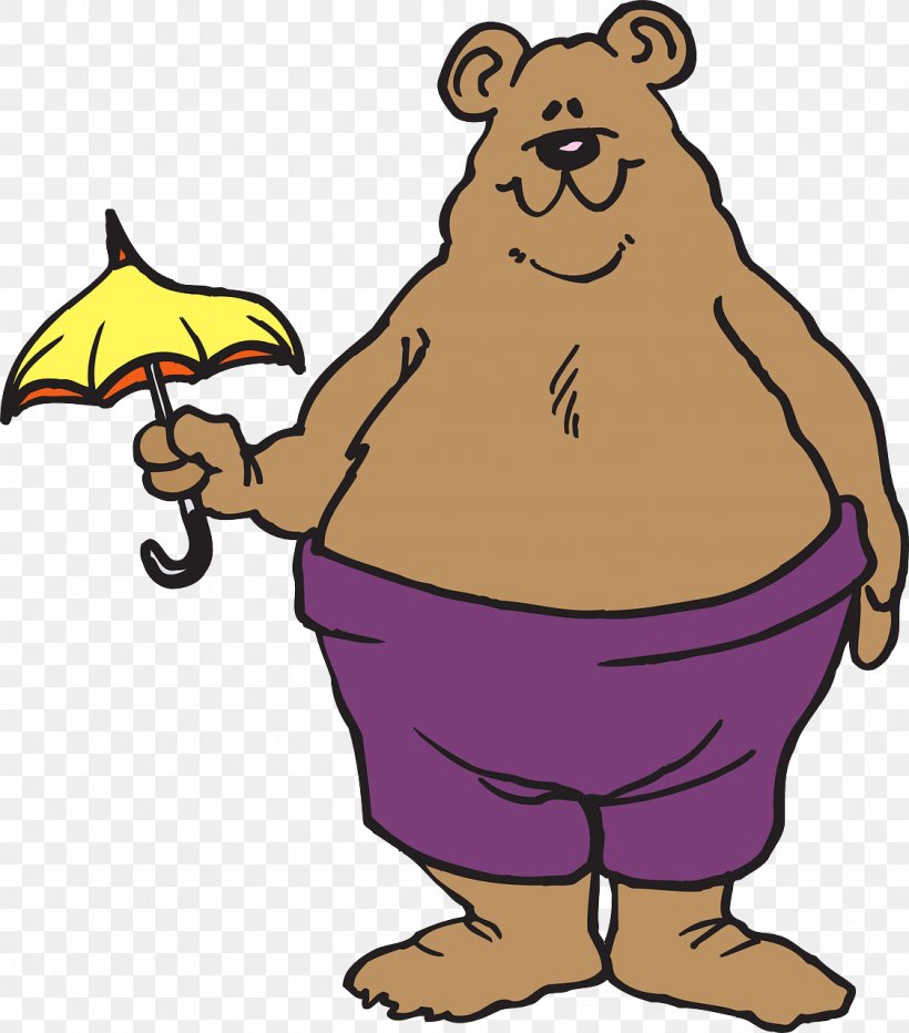 Bear Umbrella Clip Art, PNG, 1125x1280px, Watercolor, Cartoon, Flower, Frame, Heart Download Free