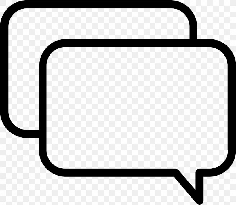 Online Chat Clip Art Symbol Emoticon, PNG, 980x852px, Online Chat, Area, Black, Black And White, Bubble Download Free