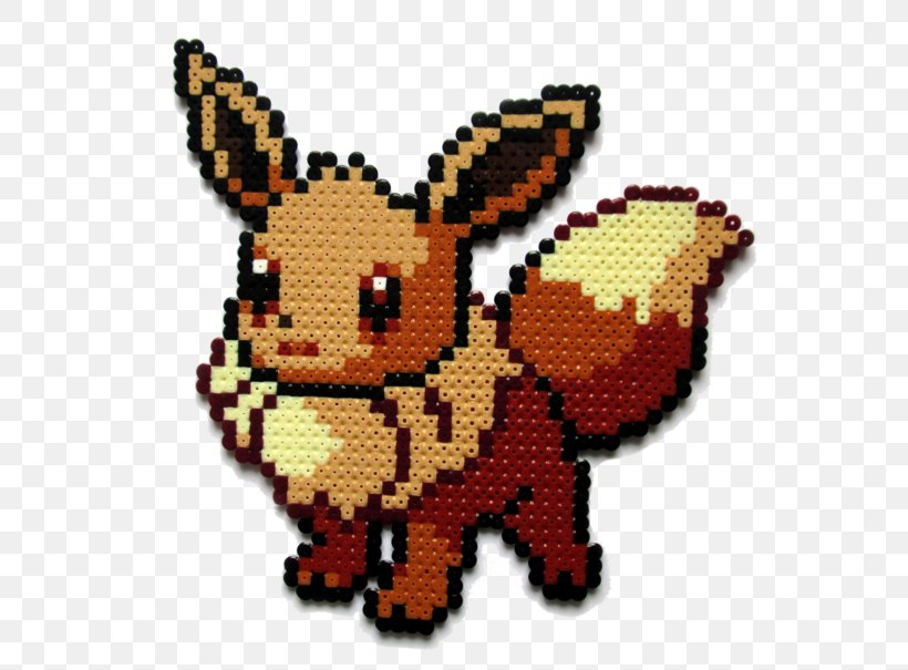 Pokémon X And Y Eevee Pikachu Jolteon Umbreon, PNG, 600x605px, Eevee, Art, Bead, Carnivoran, Dog Like Mammal Download Free