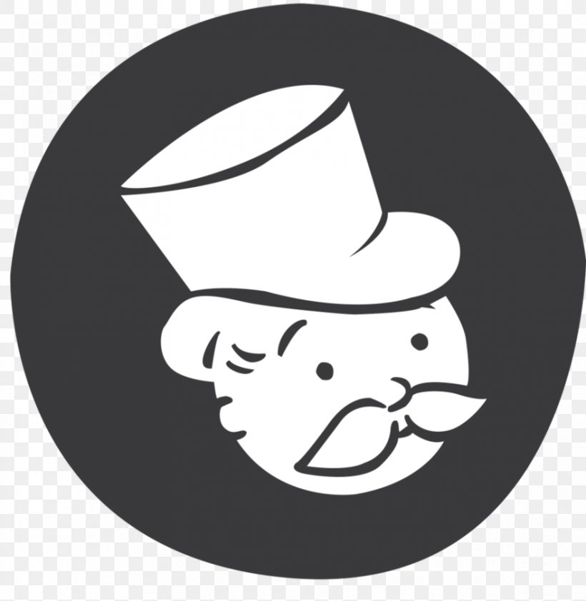 Rich Uncle Pennybags Monopoly Cluedo Game, PNG, 882x906px, Rich Uncle Pennybags, Art, Black, Black And White, Board Game Download Free
