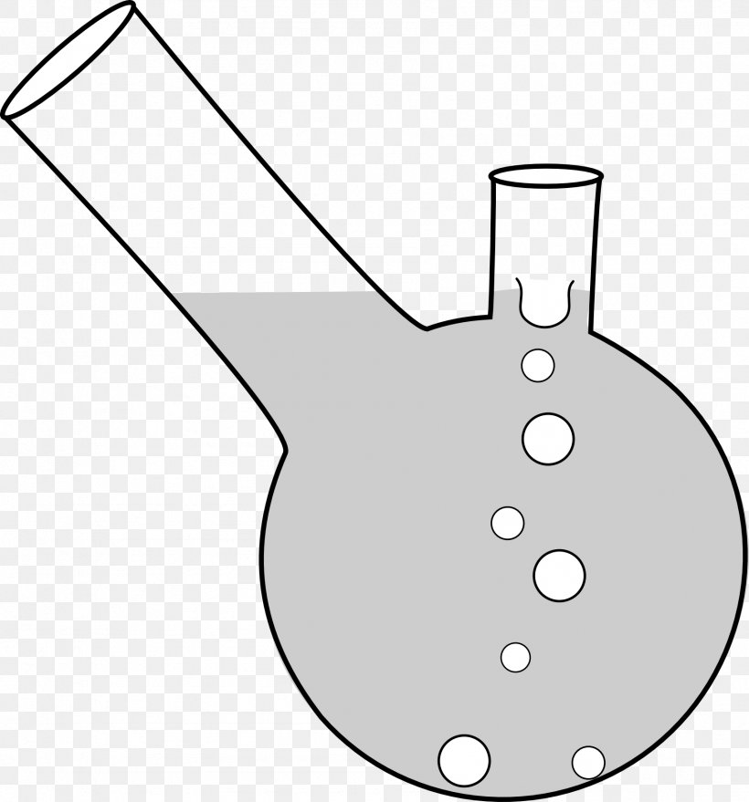Laboratory Flasks Round-bottom Flask Erlenmeyer Flask Clip Art, PNG, 1791x1920px, Laboratory Flasks, Area, Artwork, Black And White, Boiling Download Free