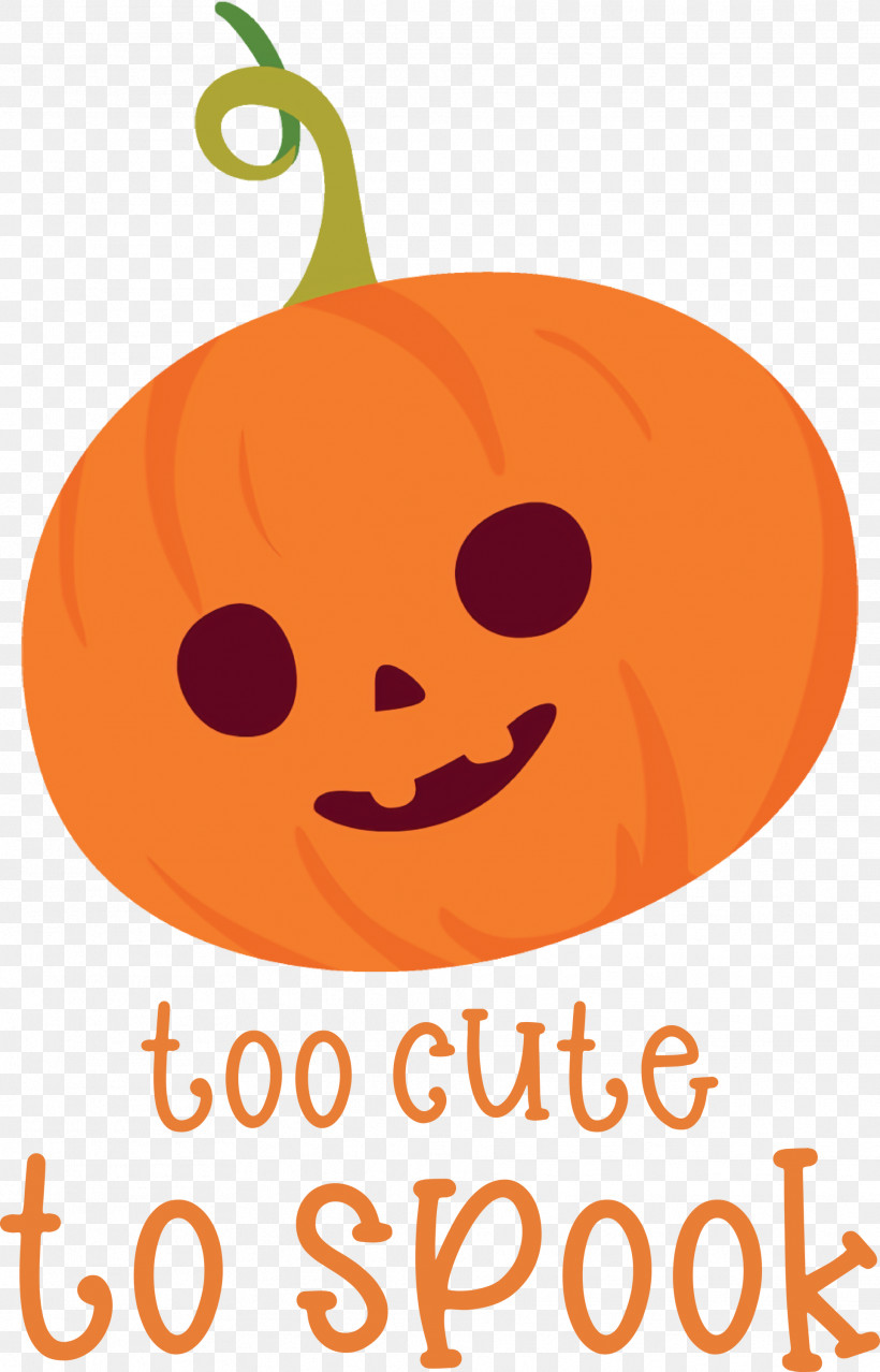 Halloween Too Cute To Spook Spook, PNG, 1924x2999px, Halloween, Cartoon, Fruit, Happiness, Jackolantern Download Free